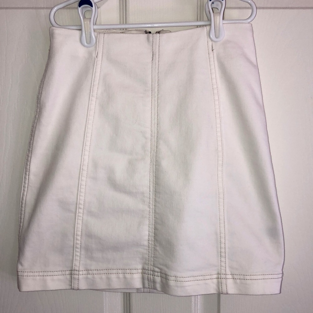 Free People Modern Femme Denim Mini Skirt